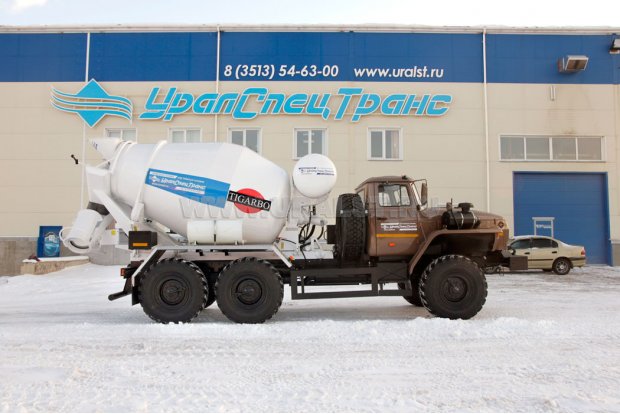 Автобетоносмеситель Урал