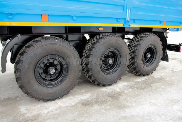 Оси FUWA полуприцепа