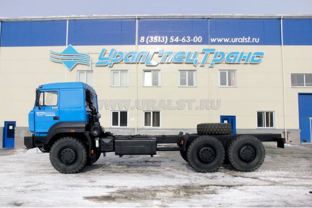 Шасси автомобиля Урал 63701М-1951