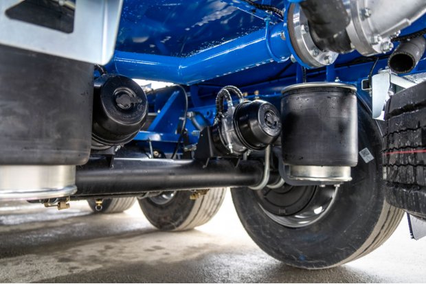 Пневматическая подвеска полуприцепа