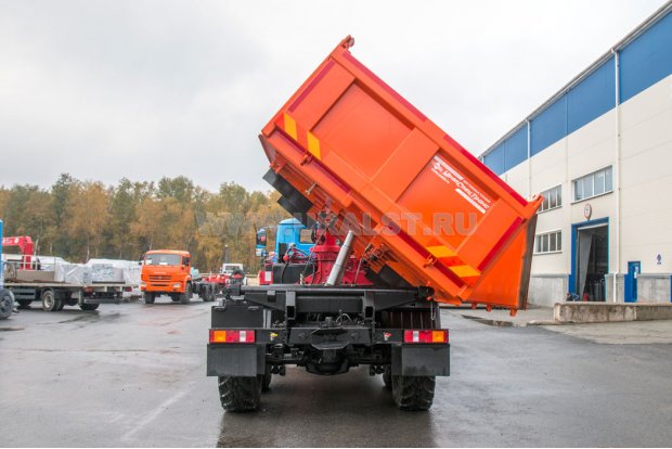 Разгрузка набок