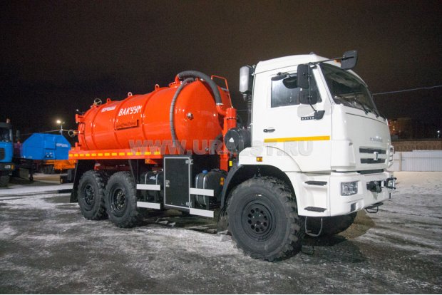 Вакуумная машина МВ-9+1-ОД PNR УСТ-5453 Камаз 43118-50