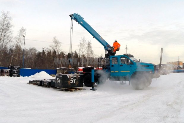 Испытания Тягача Урал NEXT с КМУ DONGYANG SS1926