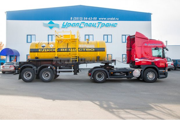 Полуприцеп-цистерна ППЦК 11КС-21 УСТ94651(кислотовоз)