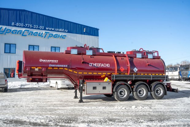 Полуприцеп-цистерна ППЦ 28К-32Л-4НР BPW SEVEREST ССУ 1150, рекуперация, насос