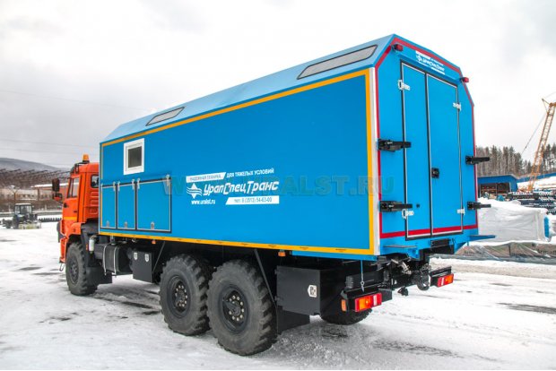 Маслостанция УСТ-5453 на шасси Камаз 43118-46