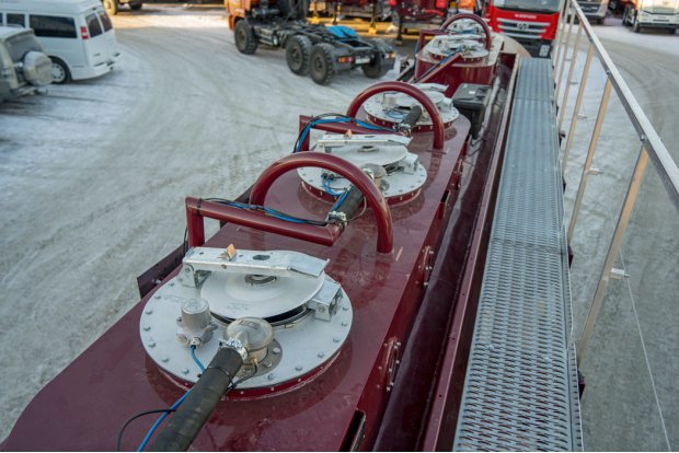 Площадка обслуживания цистерны