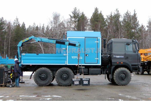 Урал АНРВ 4320-81М с КМУ ИМ-25 УСТ-5453