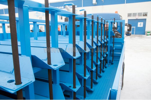 Размещение газовых баллонов на паллетах