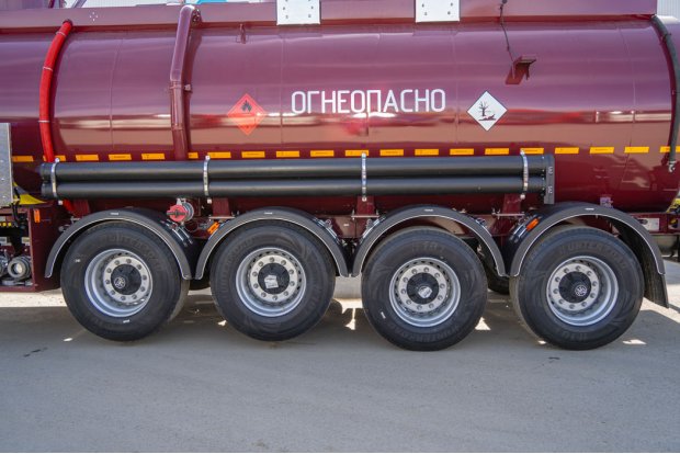 Оси полуприцепа