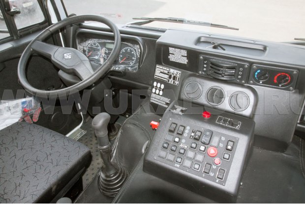 Кабина водителя