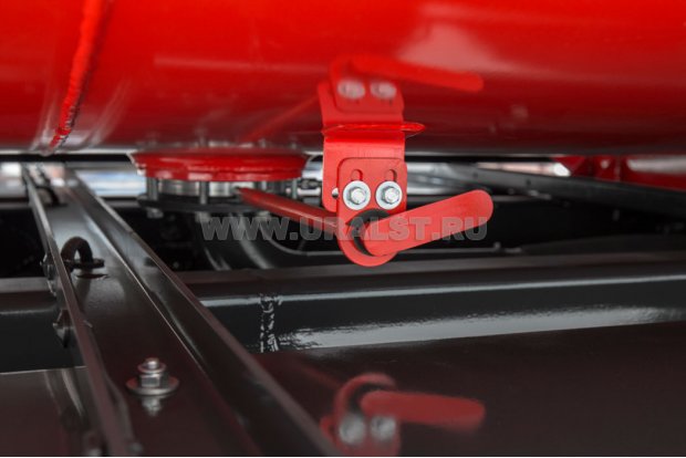 Донный клапан с пневматическим управлением (дублируется механическим)