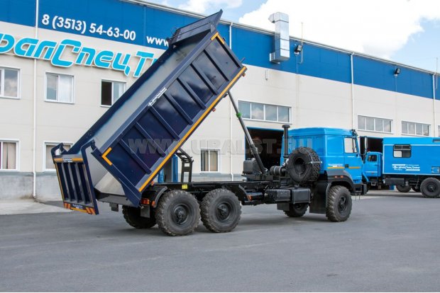 Самосвал АС 10-16 УСТ 5453 Урал 4320-80Е5, сп.м