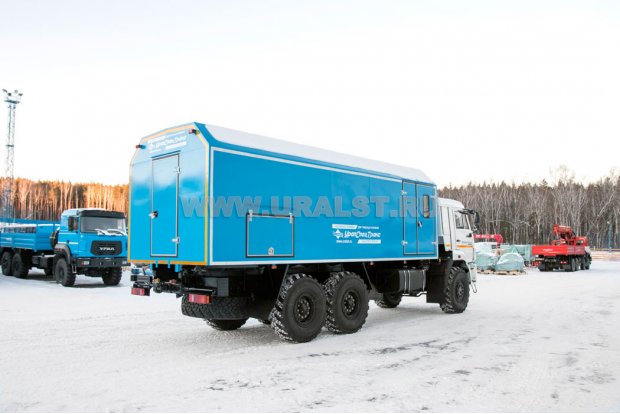 Маслостанция УСТ-5453 на шасси Камаз 43118-46