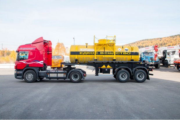 Полуприцеп-цистерна ППЦК 11КС-21 УСТ94651(кислотовоз)