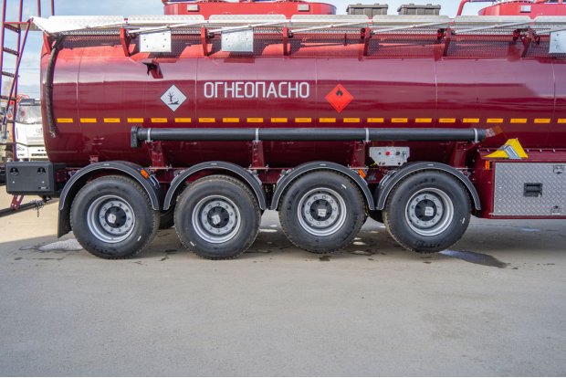 Оси полуприцепа