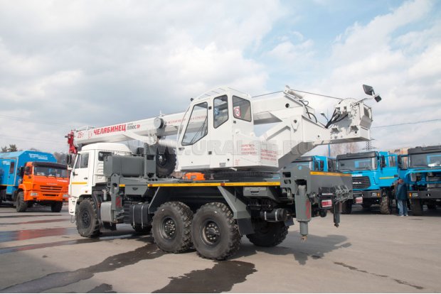 Автокран Челябинец Камаз 43118-50