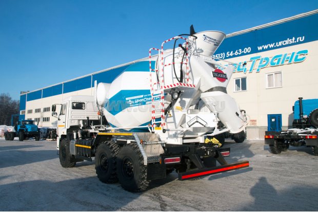 Автобетоносмеситель АБС 6АП Камаз 43118-50