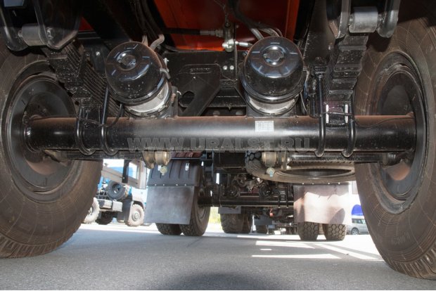 Подвеска прицепа самосвального