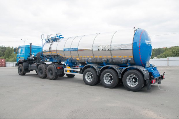 Полуприцеп цистерна для нефти УСТ-94651