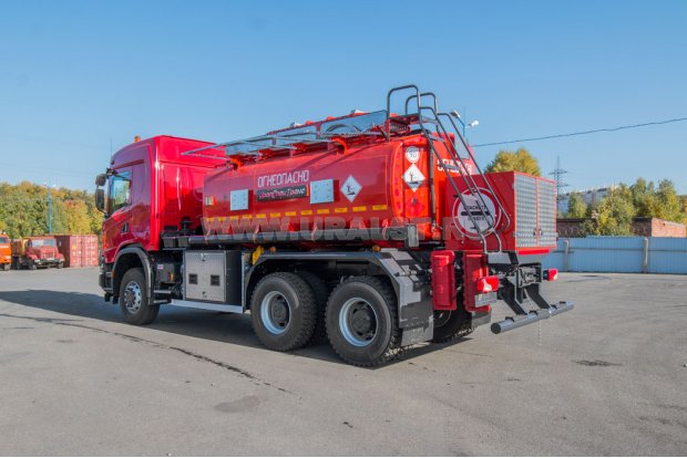 Автотопливозаправщик АТЗ-12-2 SCANIA G440B 6х6 (навесное оборудование)