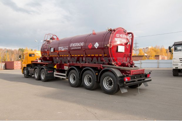 Полуприцеп цистерна ППЦВ 25-32-ОД PNR УСТ 9465 рамная