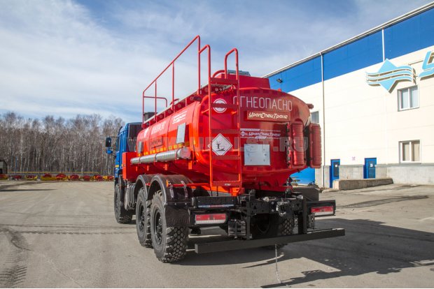 Автотопливозаправщик АТЗ-11-2Б УСТ 5453 Камаз 43118-76(RR) (CUMMINS) сп.м.