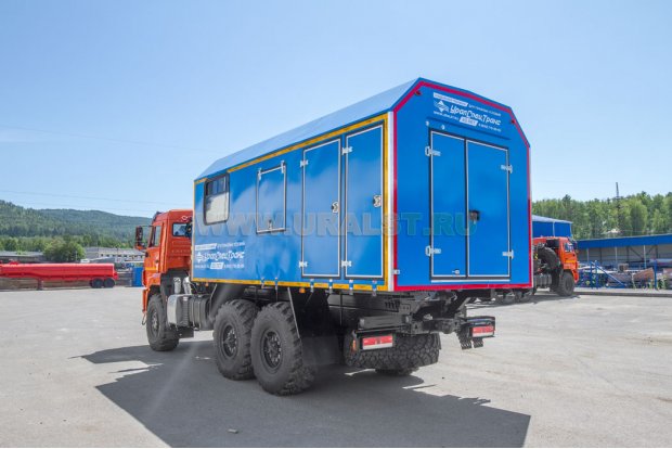 АРС с КМУ ИМ-55 УСТ 5453 Камаз 43118-50