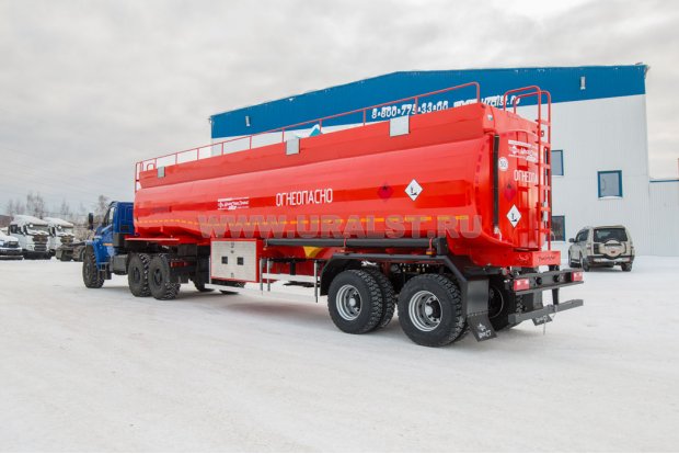 Полуприцеп цистерна ППЦ 42-24Д-4 УСТ 9465 5 мм ССУ 1500