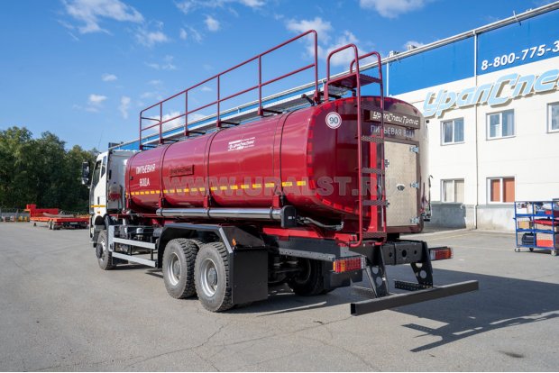 АЦПТ-18-3Н УСТ 5453 FAW 3250 (6х6) КБ 4800, насос, нерж/ЛКП