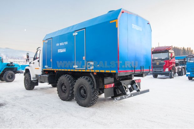 Навеска НППУА Камаз/Урал насос Kopper Pumps PI 60 УСТ