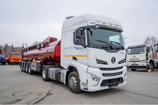 Полуприцеп цистерна для ГСМ ППЦ 32К-42ЛЛ-4 SEVEREST высота ССУ 1150 мм