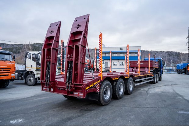 Полуприцеп тяжеловоз ППТ 45-31-11КУ BPW УСТ 9465 механические трапы ССУ 1500