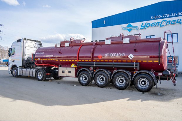 Полуприцеп-цистерна ППЦ 32К-42ЛЛ-4Р BPW SEVEREST высота ССУ 1150 мм, рекуперация