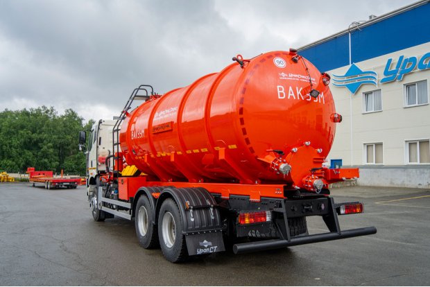 Вакуумная машина МВ-19 КО нерж. 5мм, УСТ 5453 FAW 3250 6Х4, КБ 4800