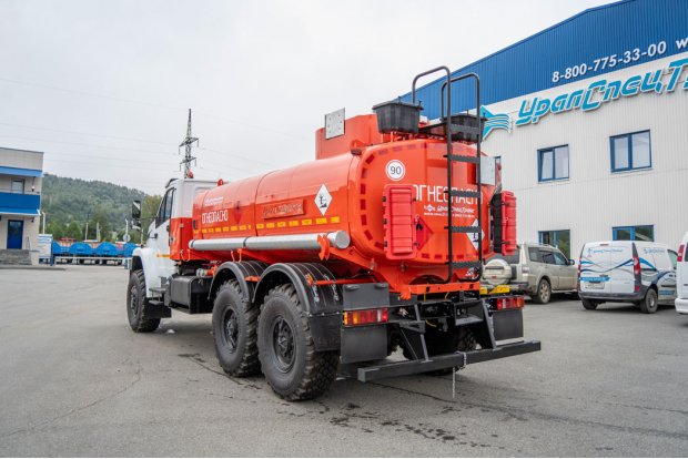 Автотопливозаправщик АТЗ-11Б УСТ 5453 Урал NEXT 4320-6951-72 доработка под ДОПОГ, УВЭОС