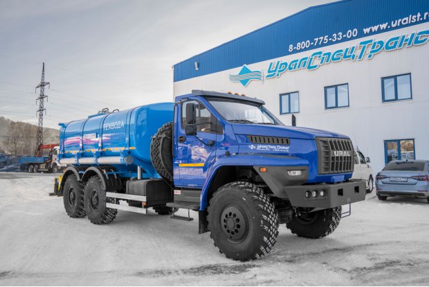 Автоцистерна для технической воды АЦВ-10Т УСТ 5453 Урал NEXT 4320-72