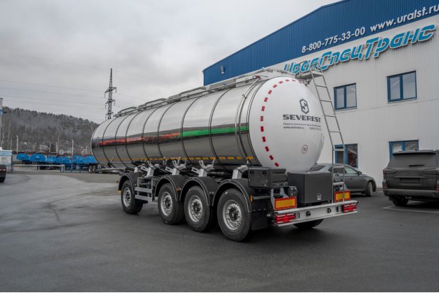 Полуприцеп цистерна SEVEREST ППЦПТ 27КТ-42ЛЛ-4