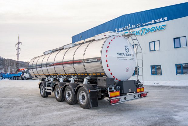 Полуприцеп цистерна для пищевых жидкостей ППЦПТ 30КТ-42ЛЛ