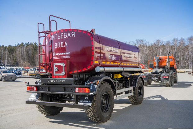 Прицеп цистерна для пищевых жидкостей ПЦПТ 10Т-21