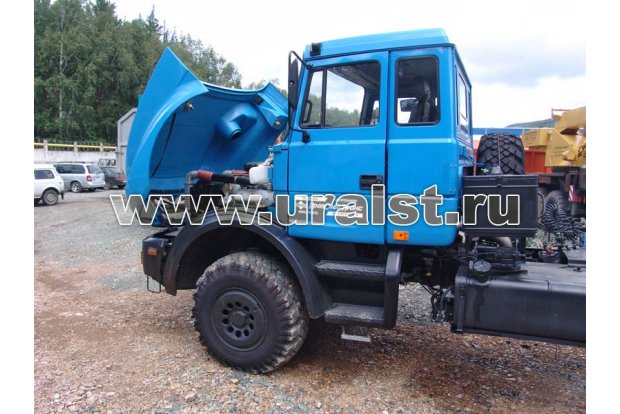 Седельный тягач Урал, гидрофикация