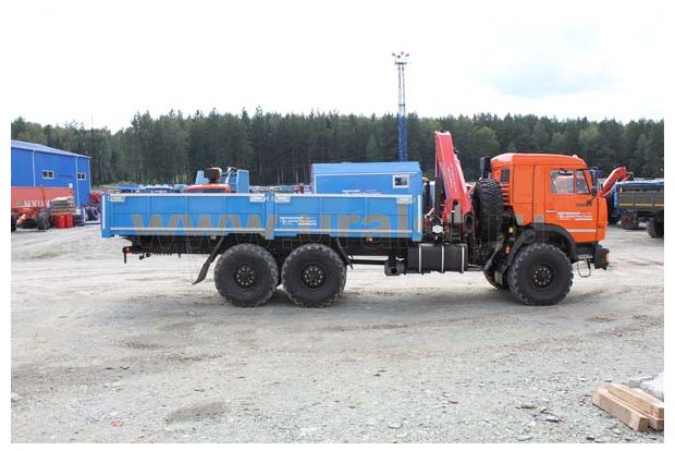 Бортовой Камаз УСТ-54531J с КМУ Palfinger PK-15500