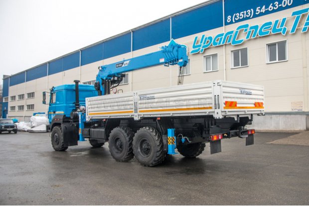 Автомобиль бортовой Урал 4320-80М с КМУ DongYang SS1926