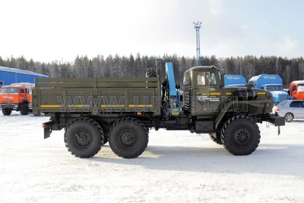 Бортовой Урал с ИМ-55