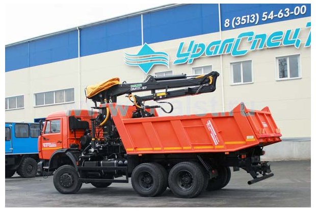 Самосвал Камаз с ГМ ОМТЛ-97 