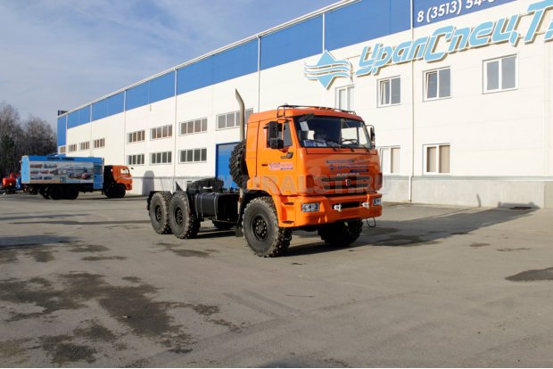 Седельный тягач Камаз, гидрофикация