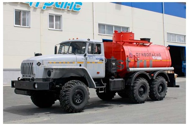 Автотопливозаправщик АТЗ Урал