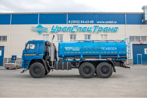 Автоцистерна для техводы Камаз АЦВ-15
