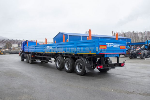 Полуприцеп бортовой ППБ 30Б-32Л-14К УСТ-94651