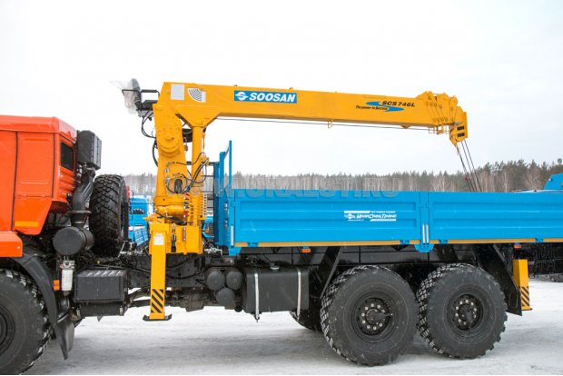 Кран-манипулятор Soosan SCS746L